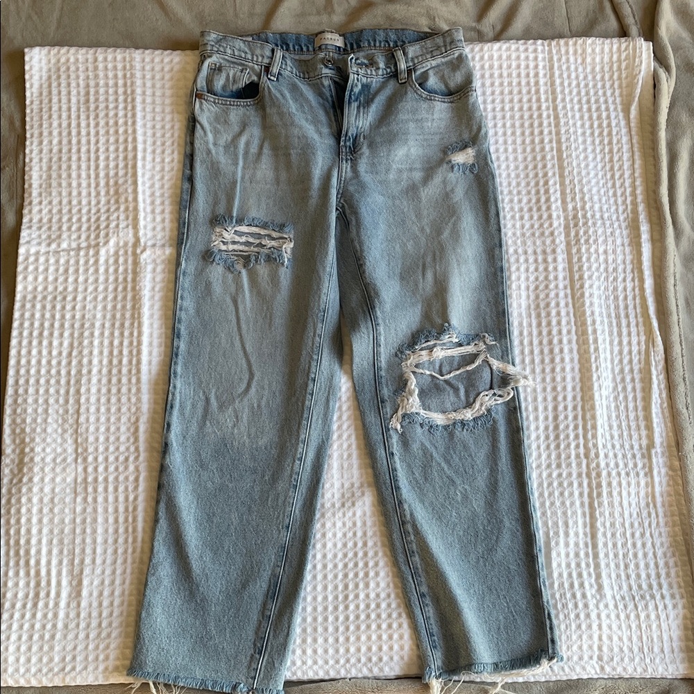 Pacsun Distressed Light Blue Women’s Jeans